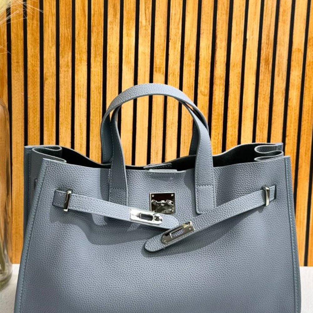 Urban Luxe — Genuine Leather Power Tote. Women’s shoulder bag - Picture 15 of 16